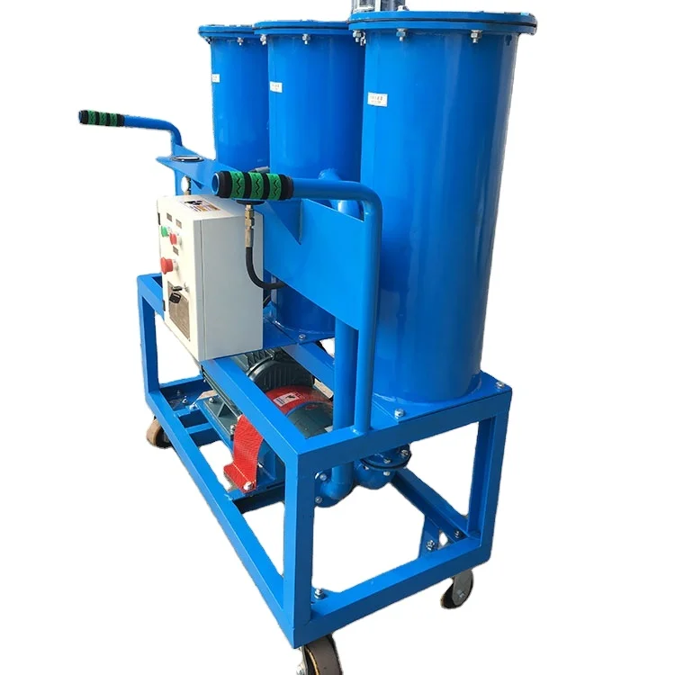 

Portable Waste Oil Filter Machine oil cleaning equipment Oil Purifier