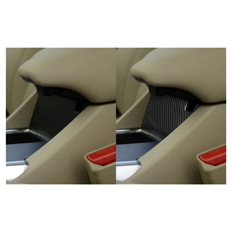 

Firmly Carbon Fiber Central Armrest Lower Panel Cover Trim For Honda Accord 2013-2017 Accessories Component Parts