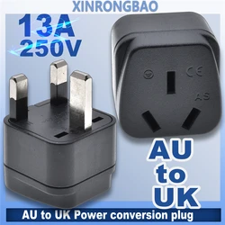 UK Adapter typu G Uniwersalny AU Chiny Nowa Zelandia Australia do Wielkiej Brytanii Singapur Malezja Wtyczka podróżna AC Gniazdo zasilania Ładowarka