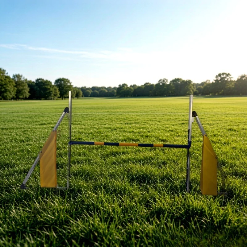 FCI Competition Grade Pet Agility Hurdle Dog Jump Bar Adjustable Height 10-65cm Dog Obstacle Training Rack - view 4