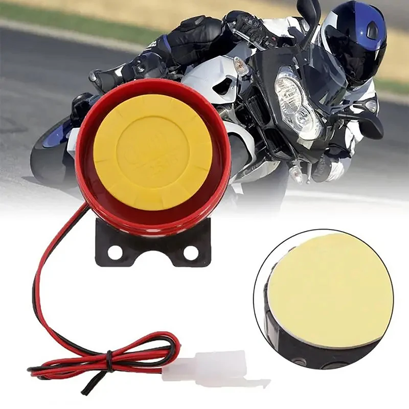 1Pc Car Horn Air Raid Siren Alarm Universal 12v Car Truck Horn Portable Small Electric Horn Alarm Car Interior Parts