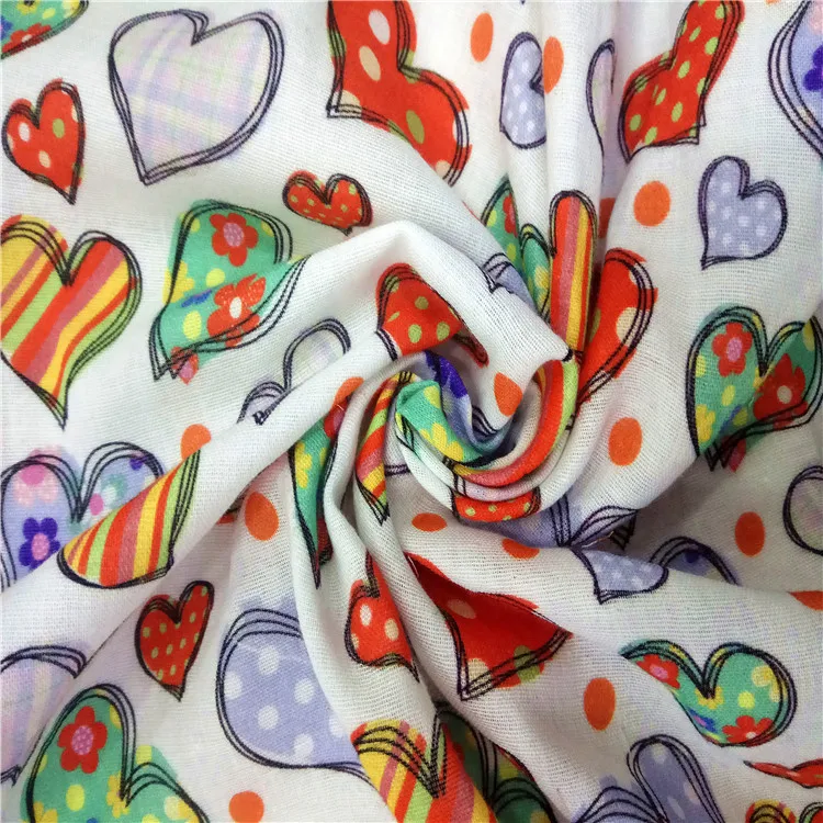 

Hot sell soft 100% cotton custom printing double gauze fabric for kids blanket