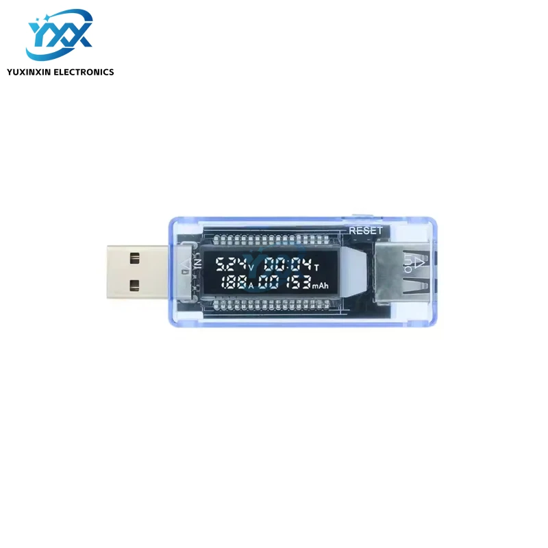 USB الطاقة الحالية الجهد اختبار السعة كاشف الحمل لقياس شحن بطارية بنك الطاقة الهاتف المحمول
