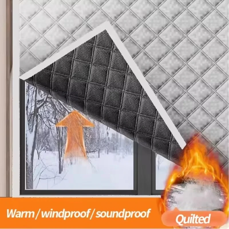 Modern Thermal Insulated Curtains - Stylish Home Decor with Heat/Cold Blocking Technology - Easy To Install for Apartment/Hotel