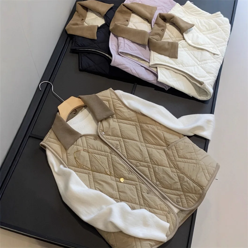 

Жилет с наполнителем из 100% шерсти, обновленный жилет унисекс с воротником в стиле ретро на зиму 202, осень-зима, модный модный большой размер 4XL