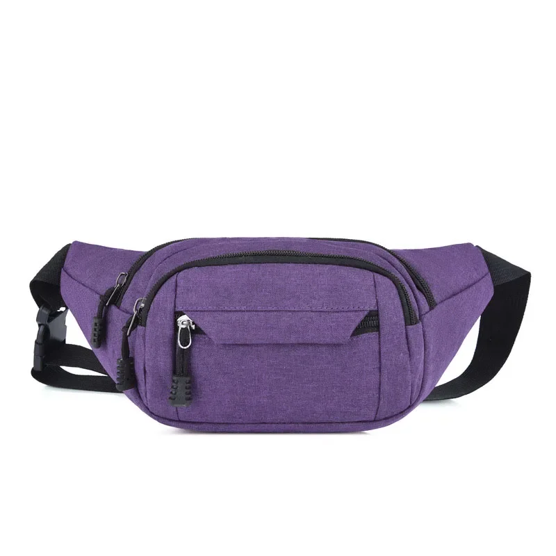 Sacs de poitrine de couleur unie pour hommes, sacs à bandoulière pour hommes, sacoche pour garçon, sac à main pour voyage, grand cartable décontracté noir