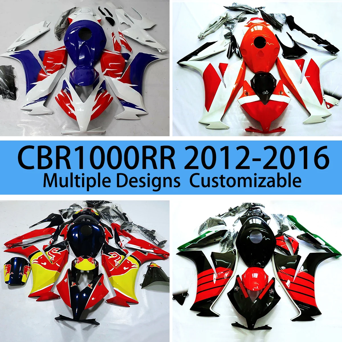 

For HONDA CBR1000RR 2012 2013 2014 2015 2016 Prime Fairing Kit CBR 1000RR Motorcycle Fairings Bodywork Panel Set Fit