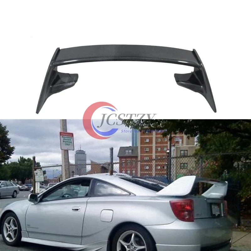 For TOYOTA CELICA Rear TRUNK SPOILER 2000-2005 WITH LED LIGHTS High Quality ABS Plastic Car Spoiler Trunk Boot Wing Spoiler - view 2