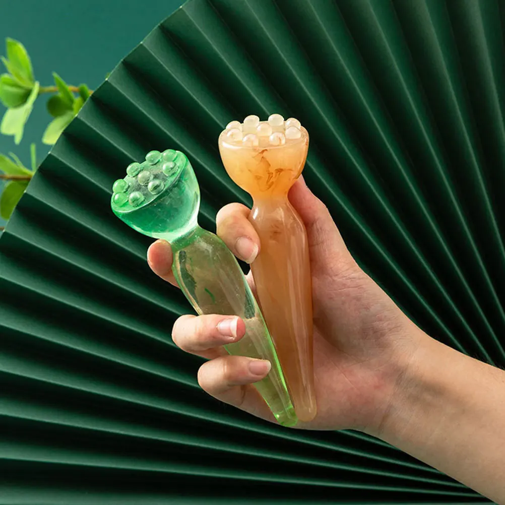 

Massage Stick For Face Neck Ergonomic Gua Sha Tool Muscle Tension Relief Facial Scraping Bar Body Massager Improved Blood