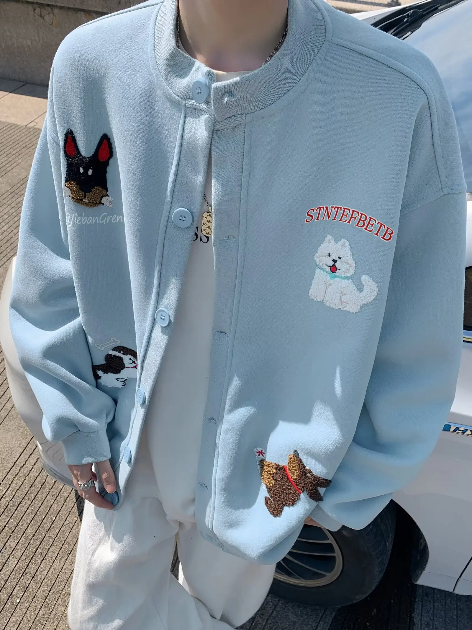 

Japanese Harajuku minimalist new style, multi-color selection, fashionable, artistic, trendy, versatile, ins cardigans, hoodies,