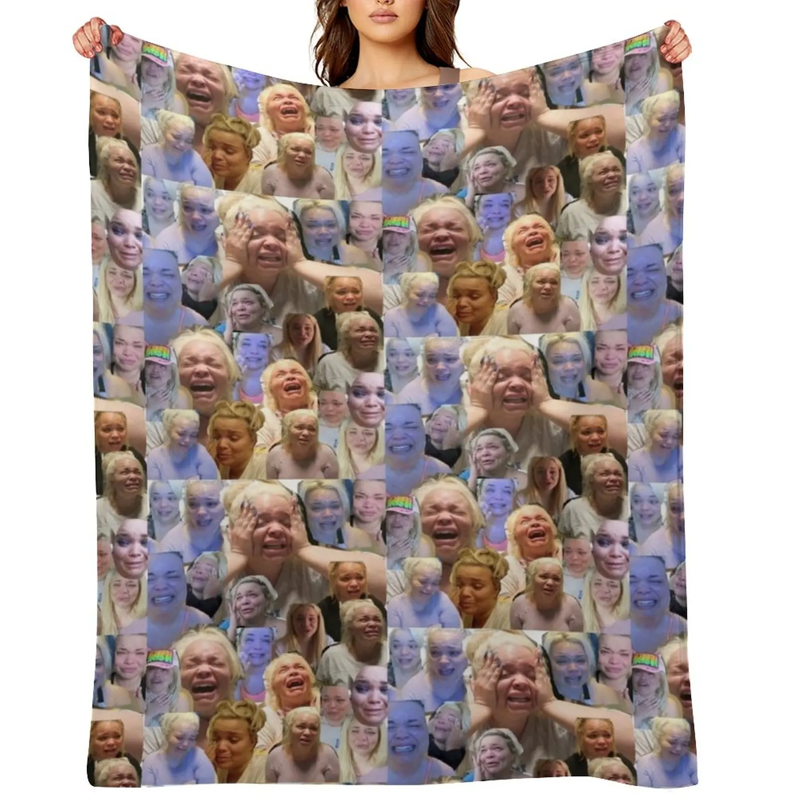 

Trisha Paytas Throw Blanket Blankets For Baby valentine gift ideas Flannels Single Blankets