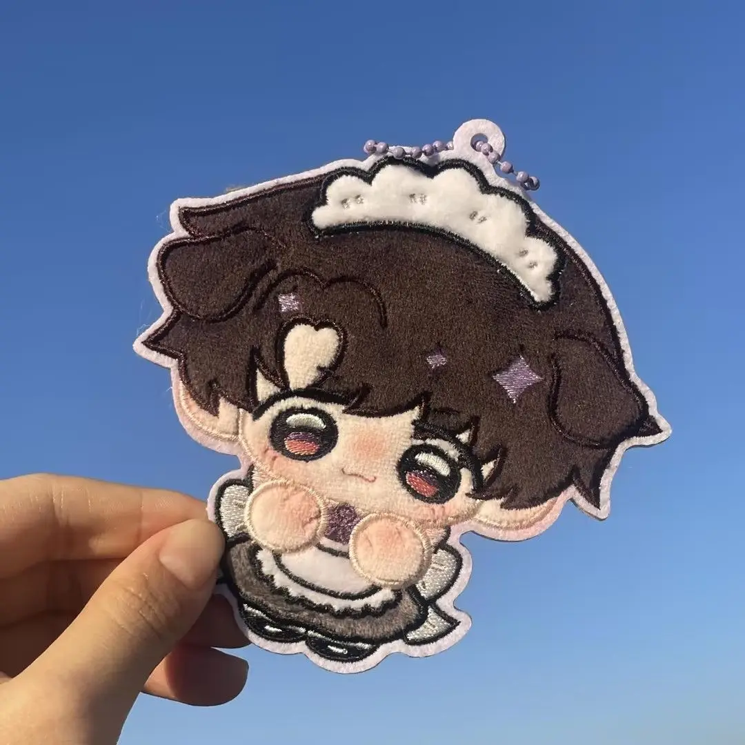 4 Uds Anime amor y espacio profundo Rafayel Xavier llavero de coche accesorios bolso de moda encanto mochila colgante llavero regalos para amigos