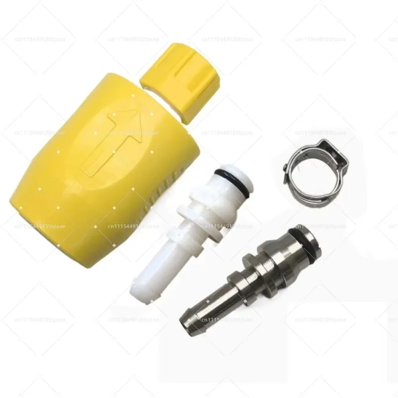 A93Z 3Pcs Spray Handle Hose Connector & Nozzle Set, Part 4.446-023.0 Compatible with Karcher Puzzi 8/1 10/1 30/4 100 200