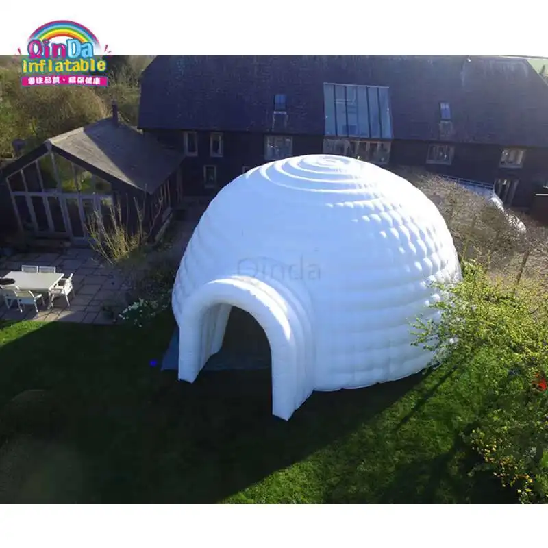 Barraca inflável para festa de casamento, barraca de acampamento ao ar livre de 10m de diâmetro para venda