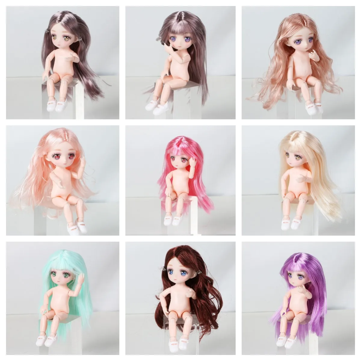 

Аниме глаза куклы игрушка в очках и обувь для тела-сделай сам переодевание куклы фигурки звезды голова для девочек творческий подарок