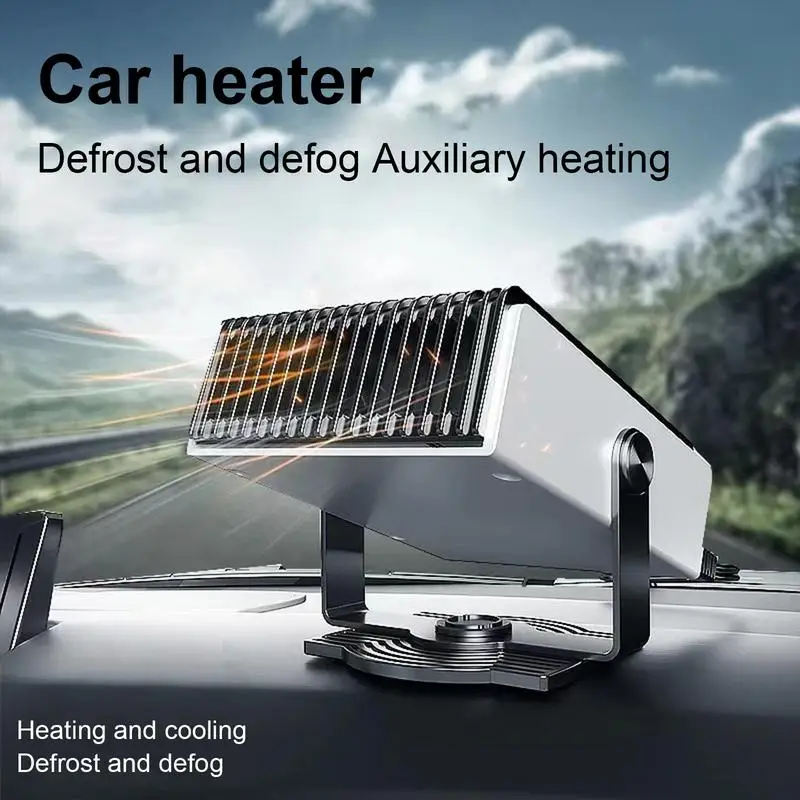 

Car Heater 12V 150W Rotary Windscreen Defogger For Auto Portable Electric Car Heater Auto Windshield Defroster Electric Heater