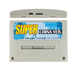 NEW For Super SNES Game Cartridge Card For Nintendo SNES 16-Bit JPN/EU/USD Video Game Console with TF Card 1000 in 1