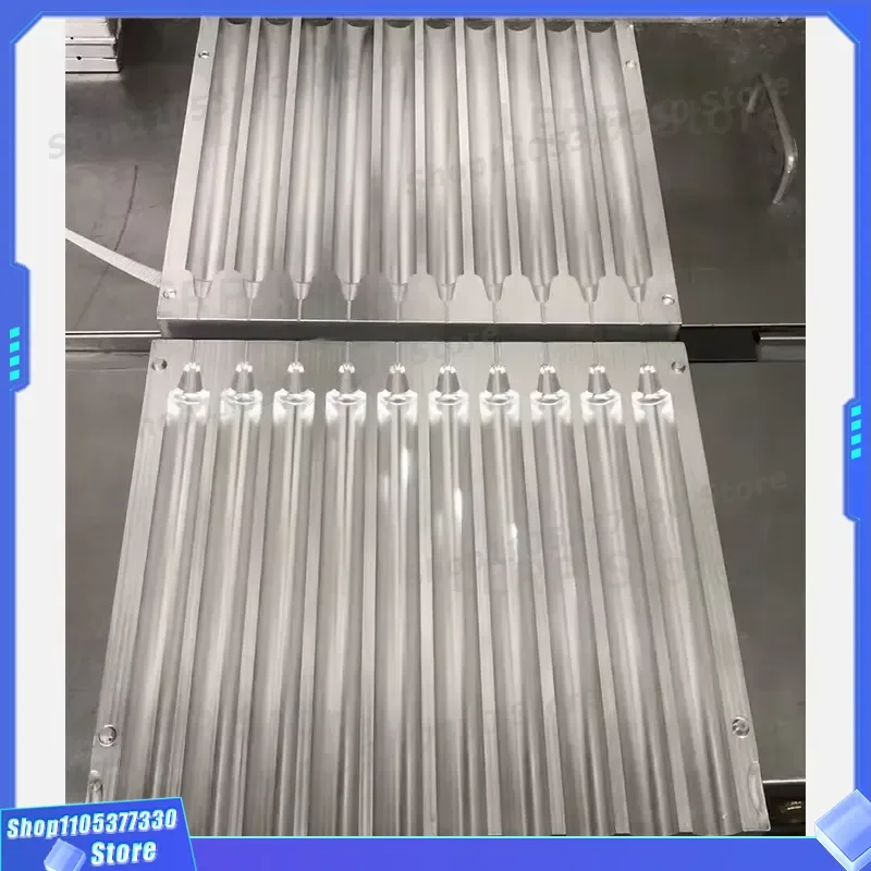 Custom Aluminum Candle Molds for DIY Birthday Kits Long Pointed Round Head Shape Reusable Metal Mold for Handmade Wax Crafts