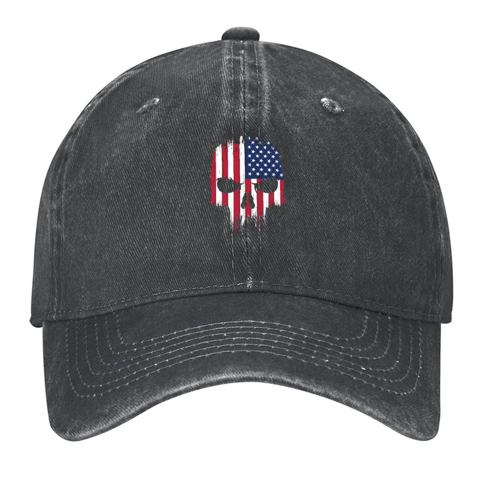 

American Flag Souvenir Gift USA Country Skull Pride Baseball Cap hard hat Designer Hat |-F-| Men Caps Women's