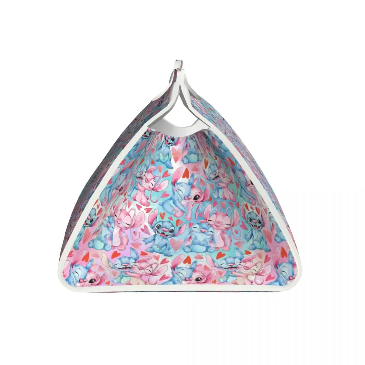 Custom Stitch Cartoon Pattern Tissue Box Holder Rectangular PU Leather Facial Tissue Box Cover for Car Office