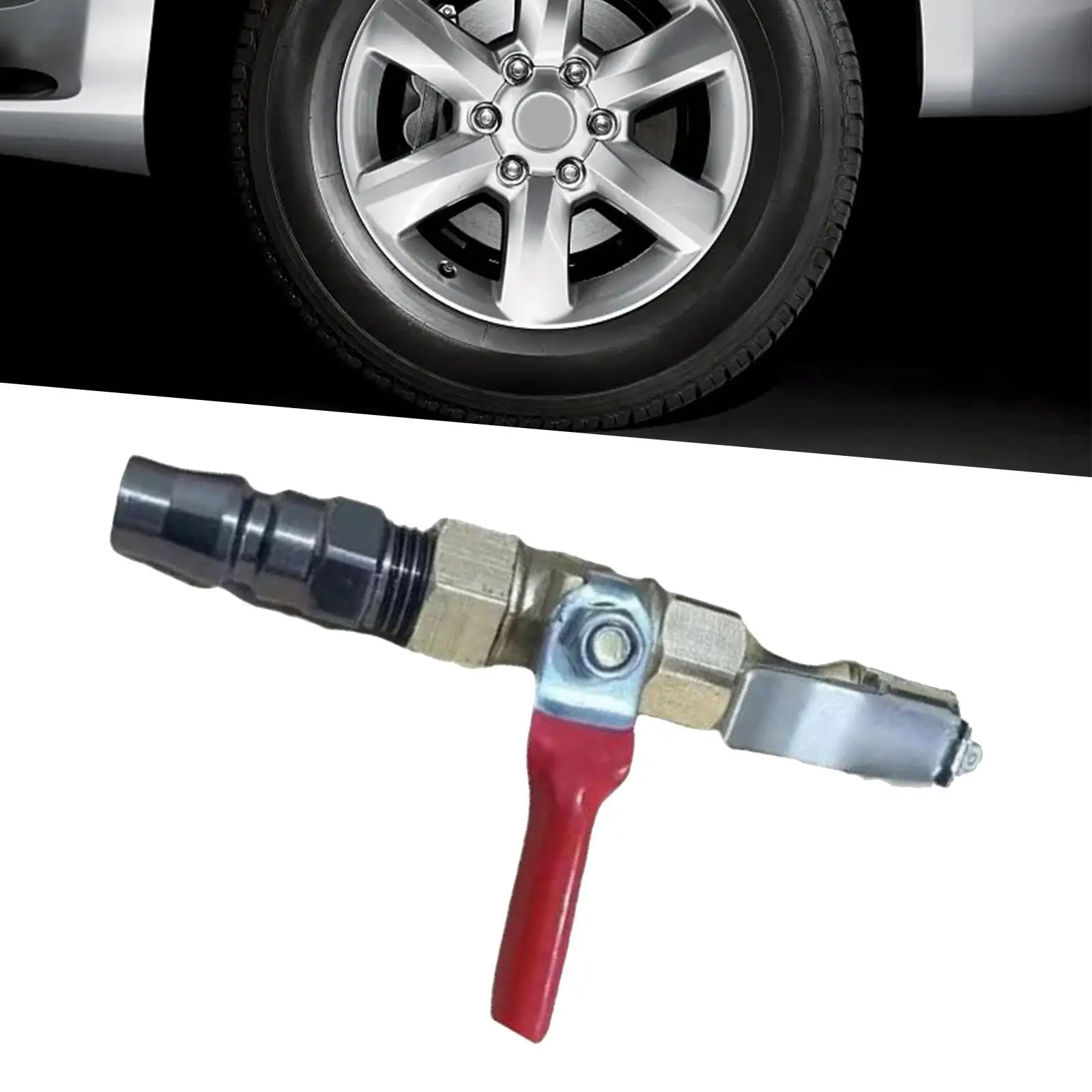 

Generic Tire Inflator Nozzle Accurate Metal Tire Inflator Chuck Heavy Duty Air Compressor Accessories Tire Inflator Attachment