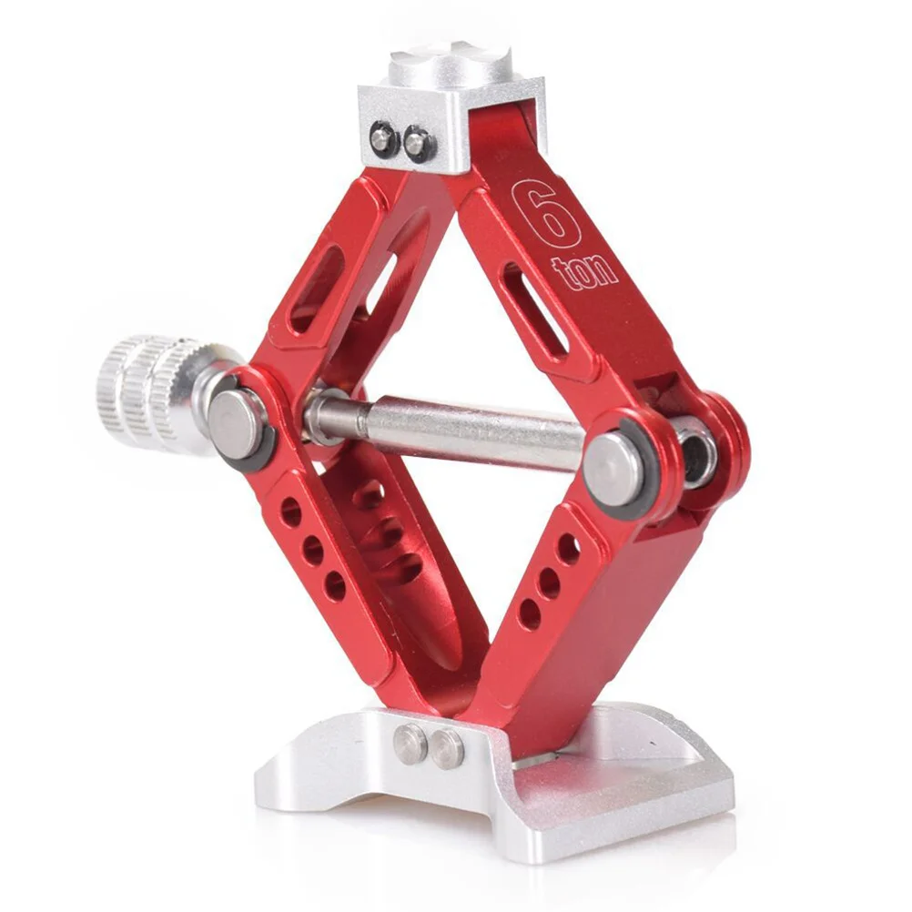 Rc Car Jack Aluminum Alloy Mini Lifting Jack For 1:10 1:8 Climbing Car Realistic Durable Portable Simulation Accessory Remote