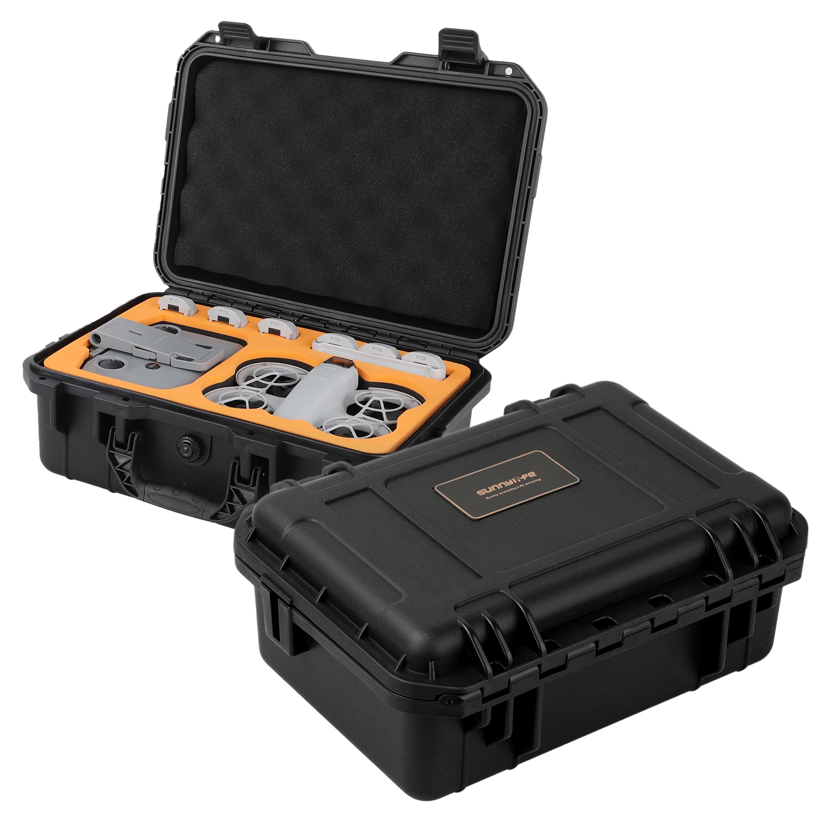 

Sunnylife Hard Carrying Case for DJI NEO, Waterproof Hard Storage Case Bag Shockproof Lining Box for DJI NEO Fly More Combo