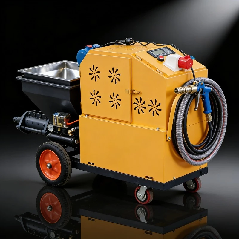 

Heavy Duty Electric Mortar Spraying Equipment Cement Plaster Rendering Machine