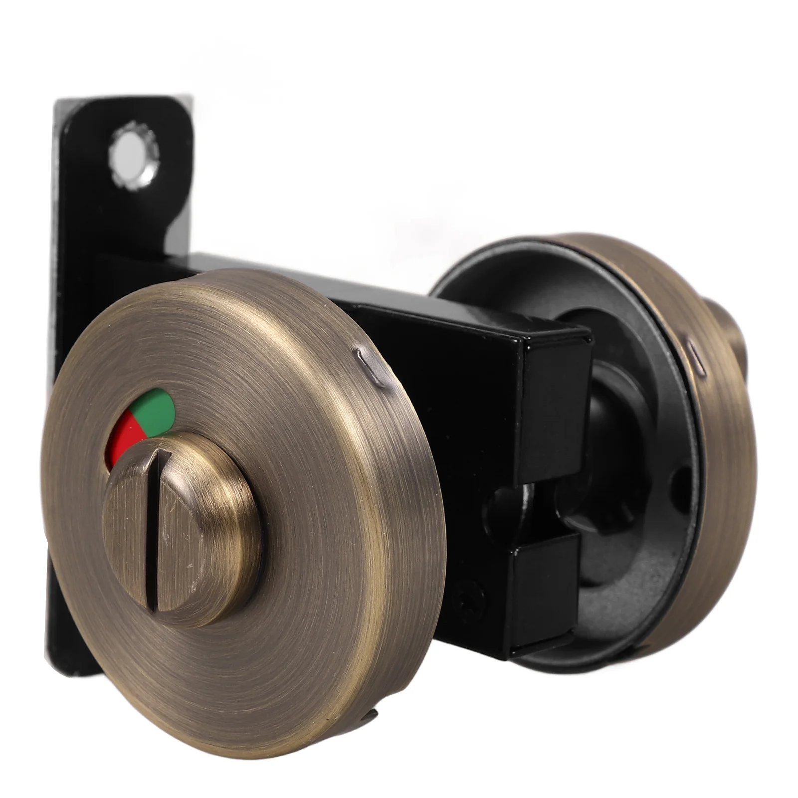 

Privacy Indicator Lever Lock Stainless Steel Bathroom Stall Door Handle for Public Restrooms Commercial Grade Occupied Vacant