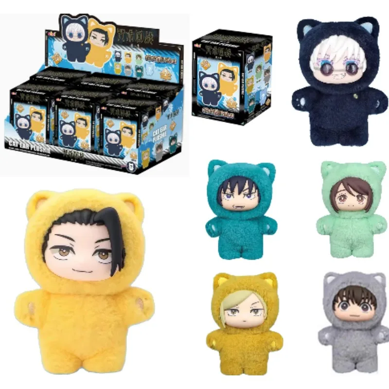 

Плюшевые игрушки Jujutsu Kaisen 2 EAKI, серия Blind Box «Кошачий рай», аниме-коллекционные мягкие куклы, подарок для фанатов