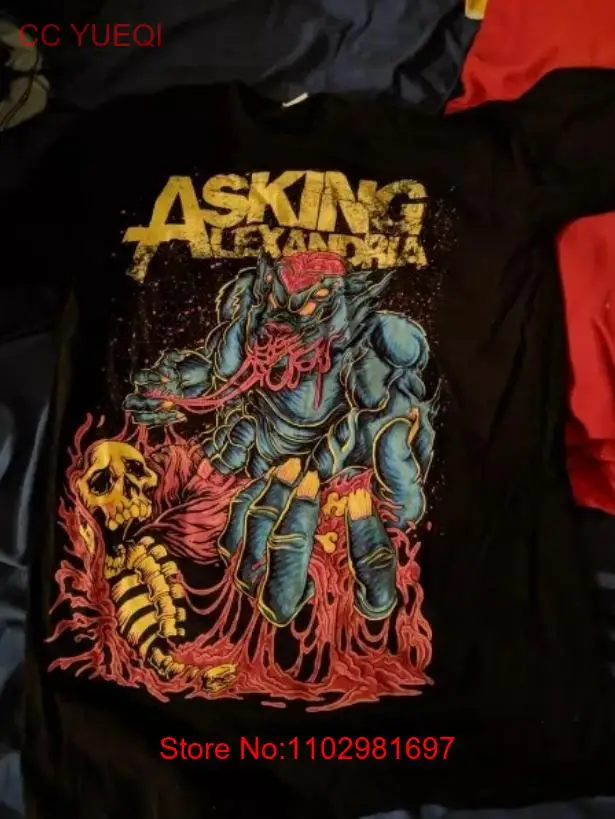 Asking Alexandria band t-shirt, Hot Topic pig shirt, cotton black unisex s-5xl