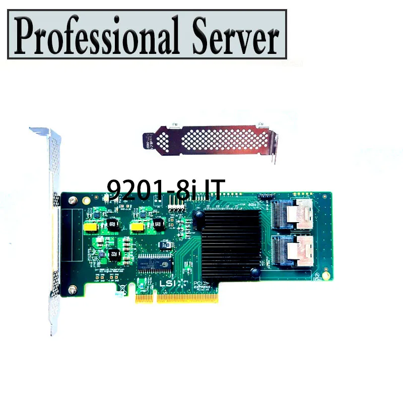 LSI 9201-8i 6G P20 9211-8I SAS/SATA PCI-E controller IT Mode ZFS FreeNAS unRAID