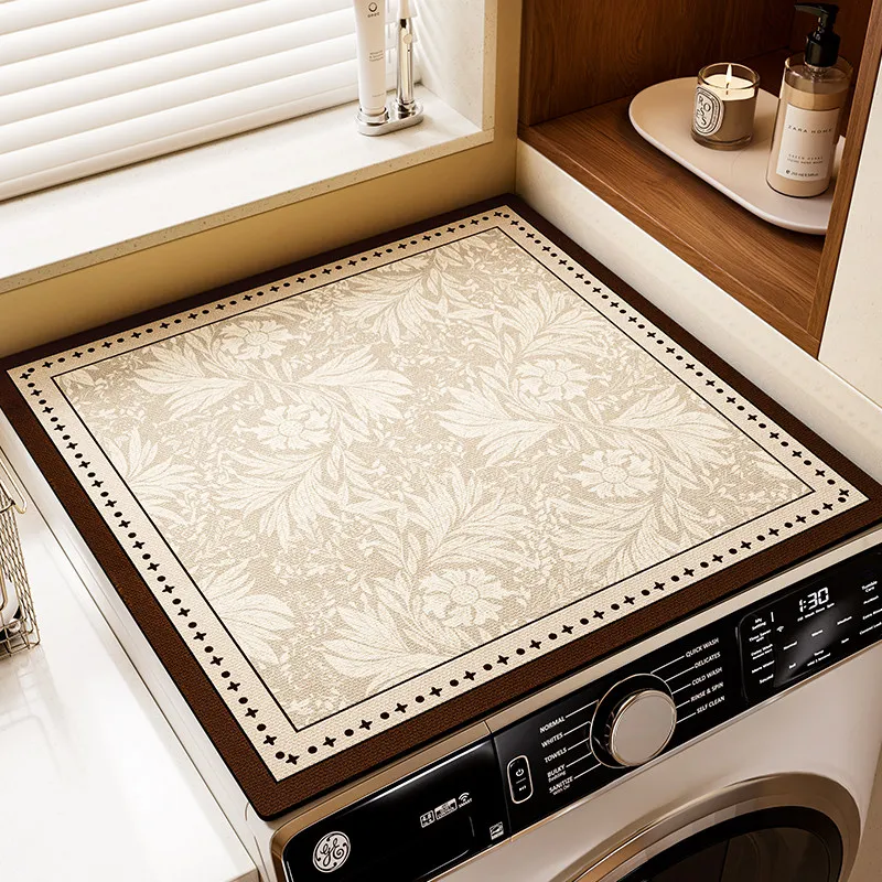 Roller washing machine dust cover cloth diatom mud  absorbent pad