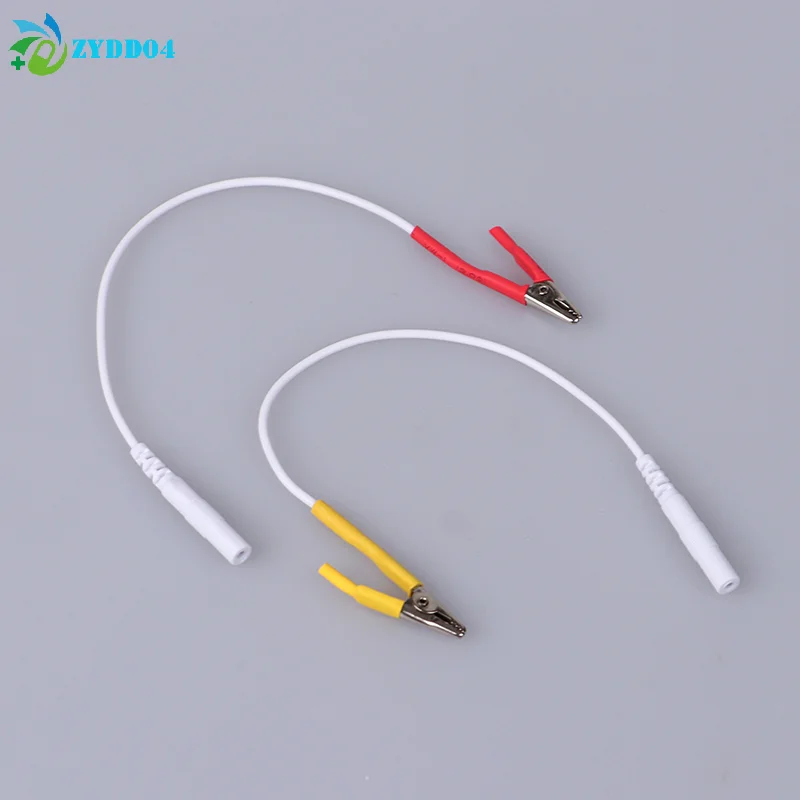 

● 1 шт., 19,5 см, шина Tens/Ems, зажим типа «крокодил», кабель, проводной электрод для SDZ-II, электронный акупунктурный кабель, 2 мм, контактный тип