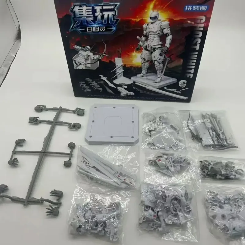 

In Stock White Warrior PS001 New G I Joe The Rise of Cobra White Ghost First Strike Action Figure Gk Movable Joint Model Toys