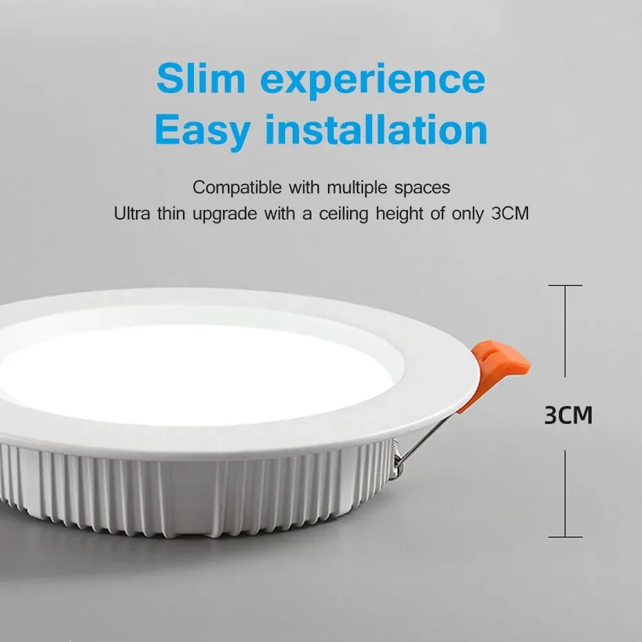 

Ultra Thin LED Downlight Recessed Ceiling Lights Led Spotlight 15W 12W LED Ceiling Spot Lamps For Home Kitche Ceiling downlights