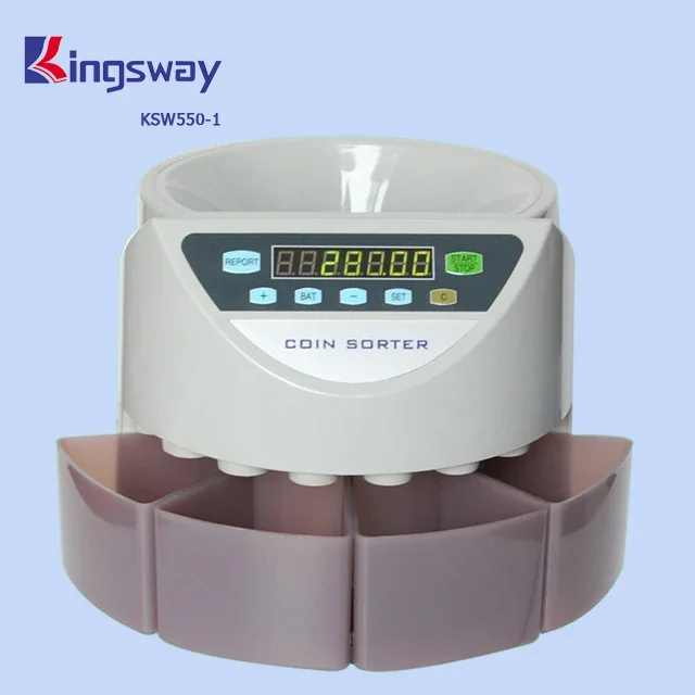 Coin Counter And Sorter For Shop KSW 550-1