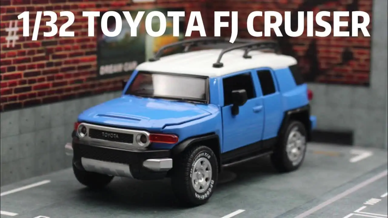 1/32 TOYOTA Cruiser FJ Toy Car Model Diecast Alloy SUV Off Road