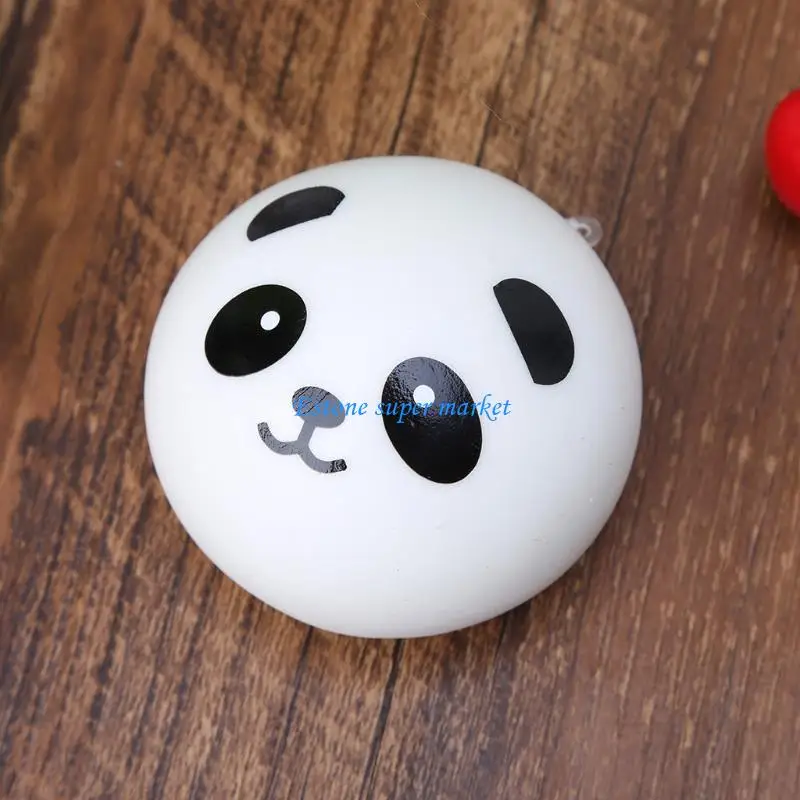 090B Table for Play Toy Pinch Decompression Panda Bun Relieve Stress Supplies Portable Table Game for Creative B