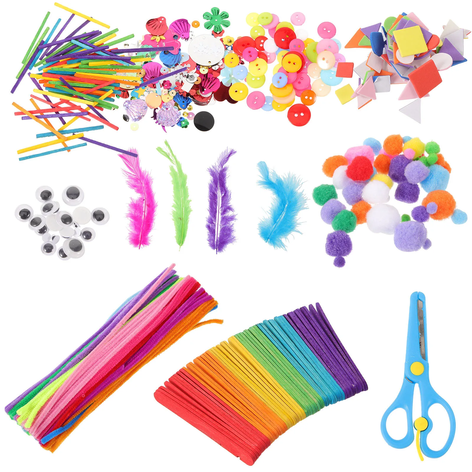 

1Set DIY Twisted Stick Bendable Rod Craft Supplies Flexible Bar Handmade Accessories for Kids Arts and Crafts Creative Play