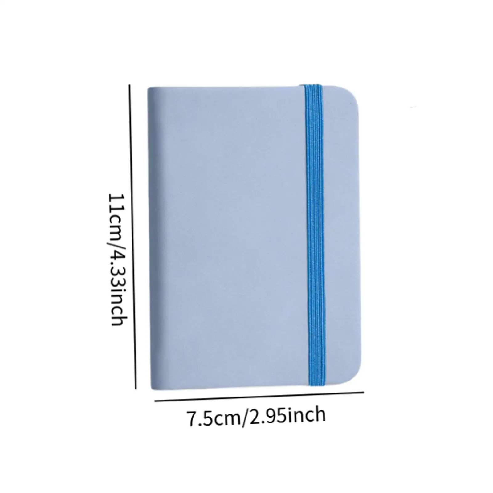Pocket Notebook A7 Notebook 4.33x2.95inch Gift, 100 Sheets, Small Daily Notepad, Lined Note Pad for Office, Travel Diary