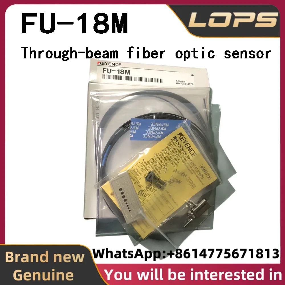 FU-18M New Original KEYENCE Through-beam fiber optic sensor, Welcome to Inquire