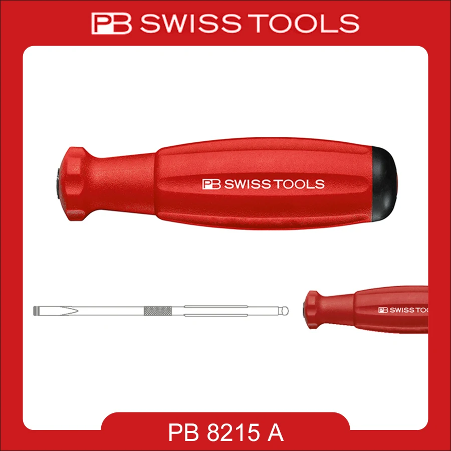 PB Swiss Tools Interchangeable Screwdriver Handle PB 8215.A ESD tools for mechanic