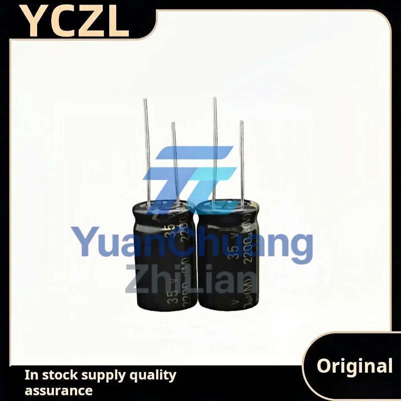 10PCS new original genuine imported RA3 35v2200uF audio fever electrolytic capacitor volume 16*25