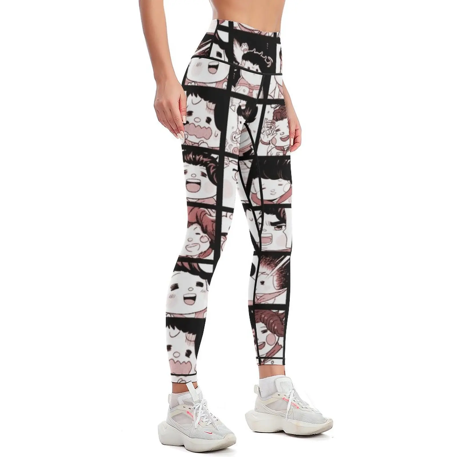 Teruteru Manga Collection (Colored) Leggings gym clothing Women's sports for fitness Golf wear Womens Leggings