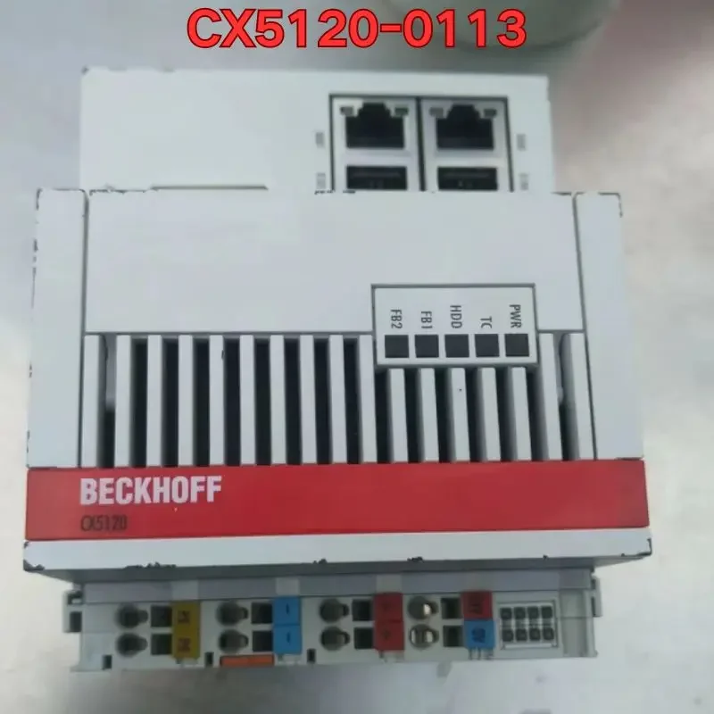 Second-hand PLC module CX5120-0113 function test is normal