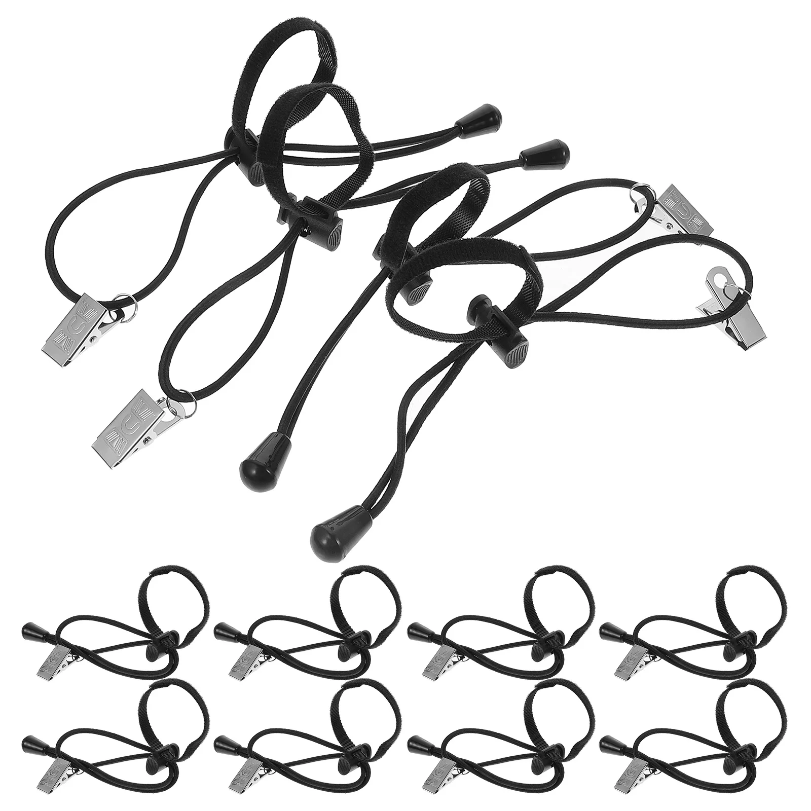 12Pcs Backdrop Clip Clamp Holder for Photography Background Smoothing Quick Install Adjustable Secure Mounting Kit