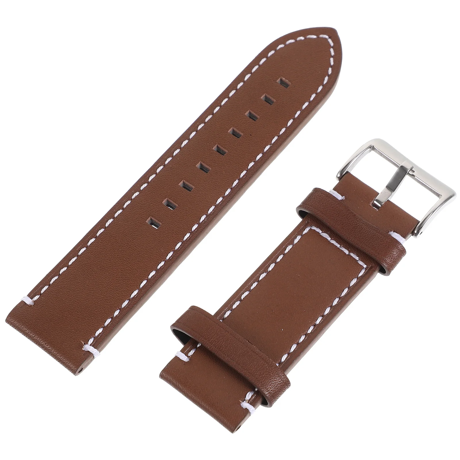 

24mm Men Watch Band Strap Buckle Closure Adjustment Holes Loop Buckle Colors Faces Durable