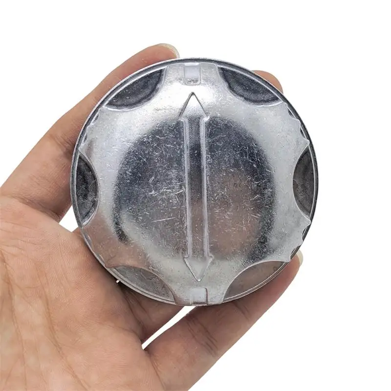 Aluminum Trimmer Head Top Cover Grass Cutter Replacement Cap Wear Resistant Part for Garden Brush Cutter Maintenance Garden Tool