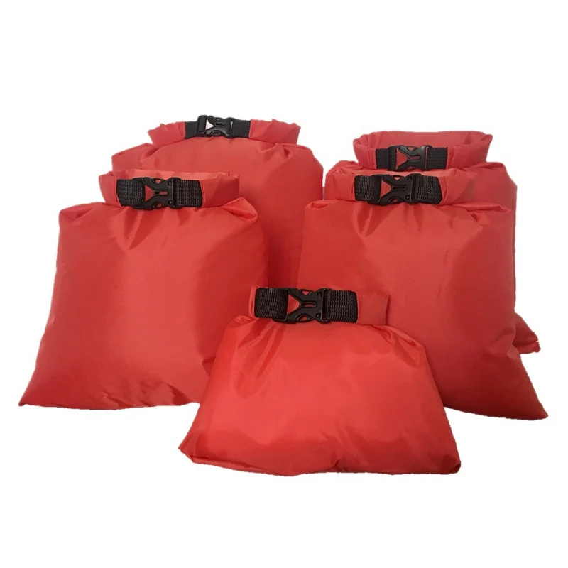 5 stks waterdichte droge tas voor kamperen driften wandelen zwemmen raften kajakken rivier trekking tassen outdoor opslag pack zak
